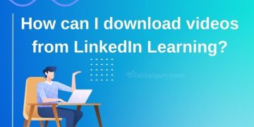 How can I download videos from LinkedIn Learning?